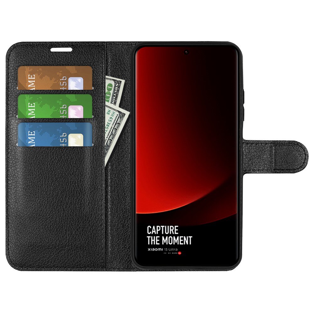 Xiaomi 13 Ultra Wallet Book Cover Black