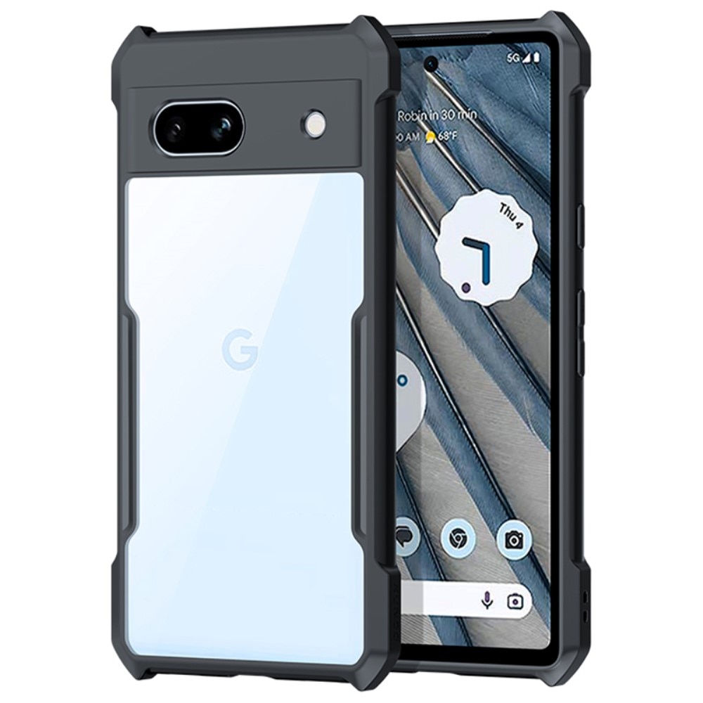 Hybrid Cover Bumper Google Pixel 7a Black