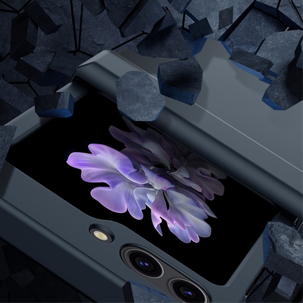 Samsung Galaxy Z Flip 5 Rubberized Hard Case Hinge Protection Purple