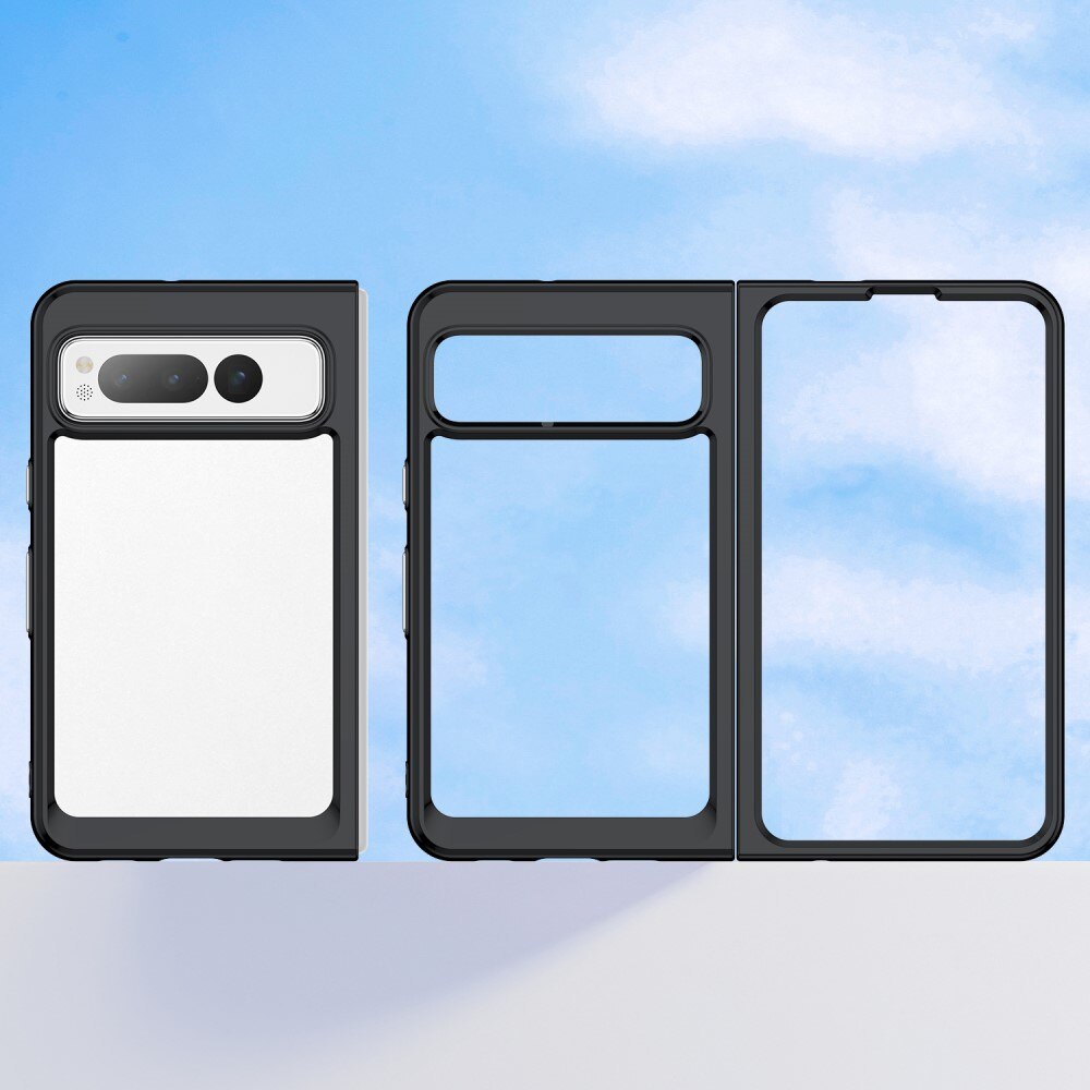 Google Pixel Fold Hybrid Case Transparent