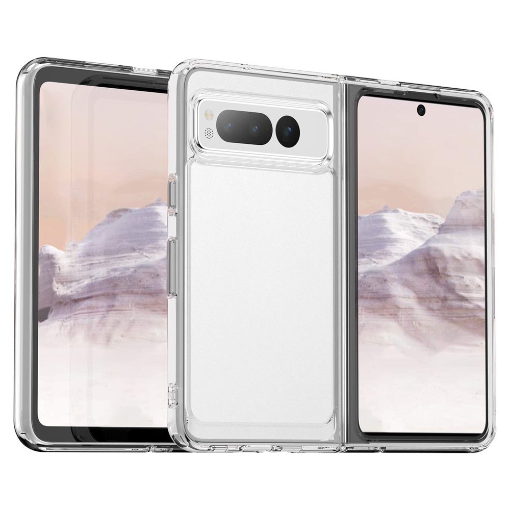 Google Pixel Fold Crystal Hybrid Case Transparent