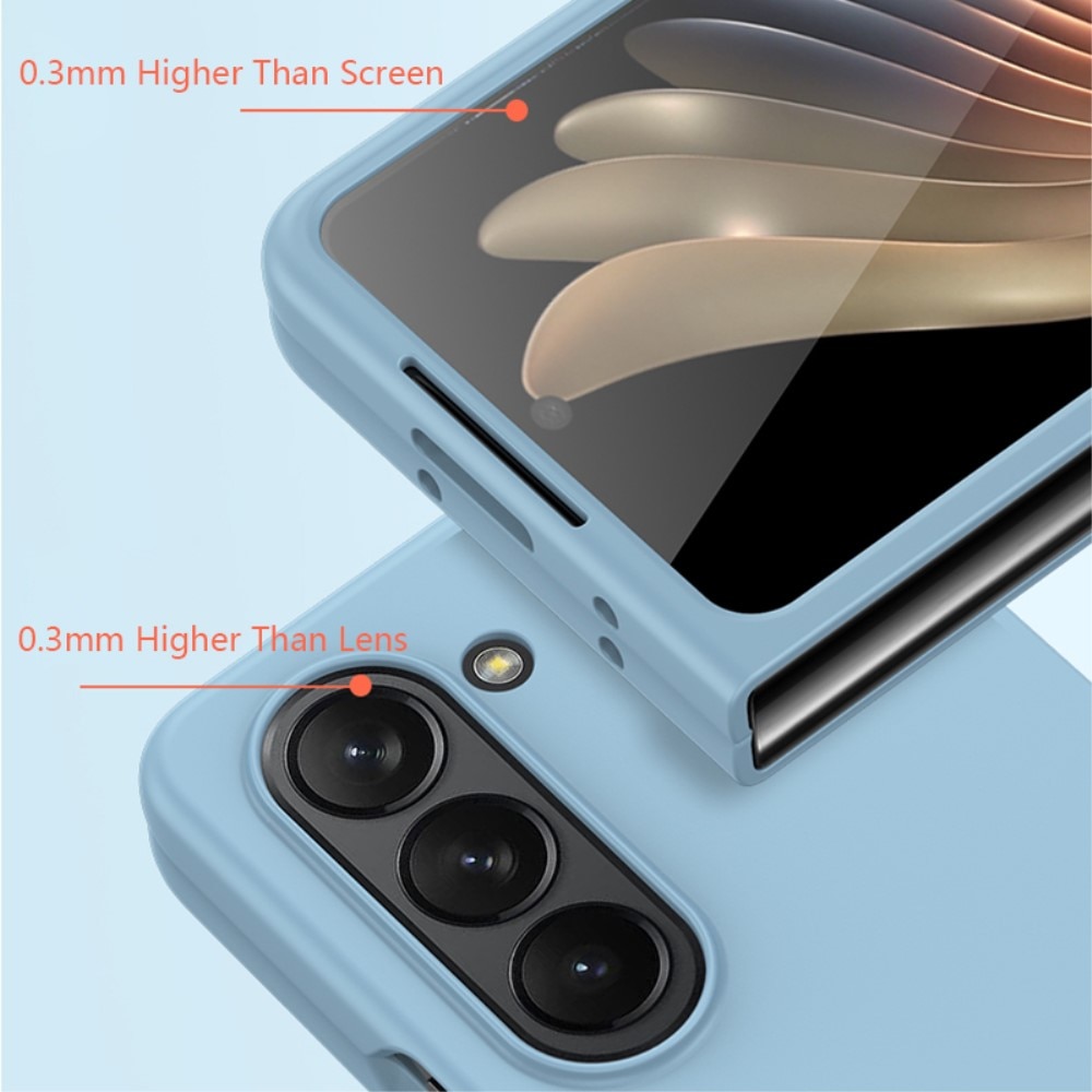 Samsung Galaxy Z Fold 5 Rubberized Hard Case Orange