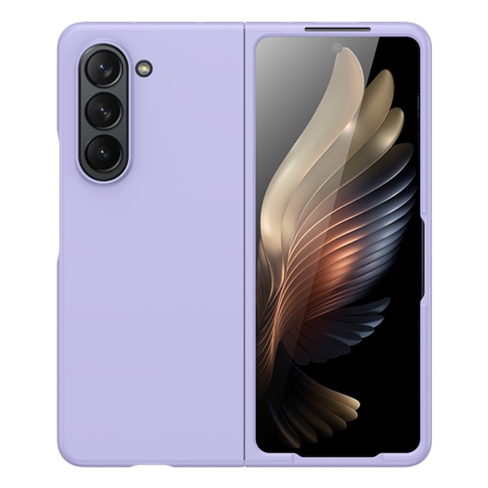 Samsung Galaxy Z Fold 5 Rubberized Hard Case Purple