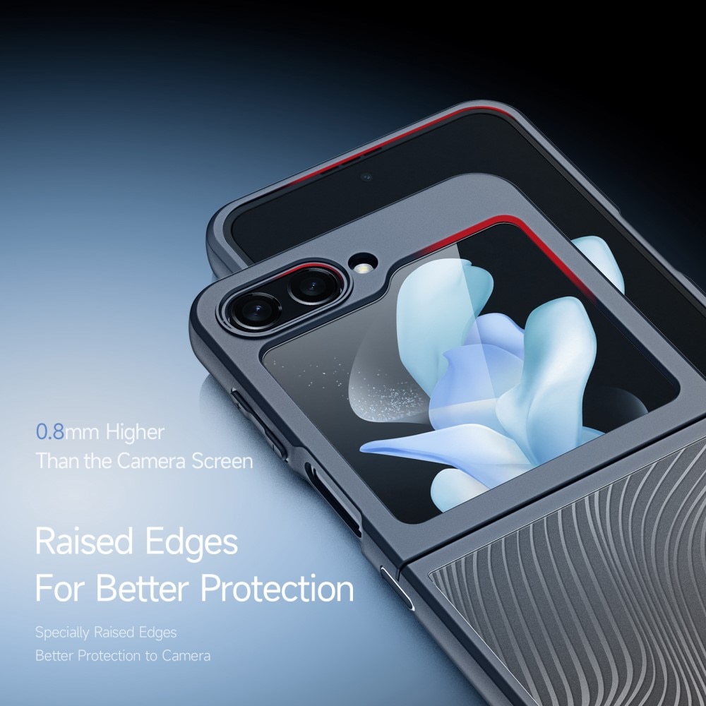 Samsung Galaxy Z Flip 5 Aimo Series Case Transparent