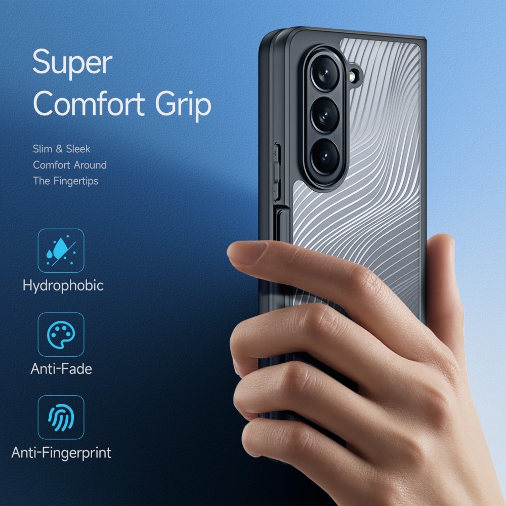 Samsung Galaxy Z Fold 5 Aimo Series Case Transparent