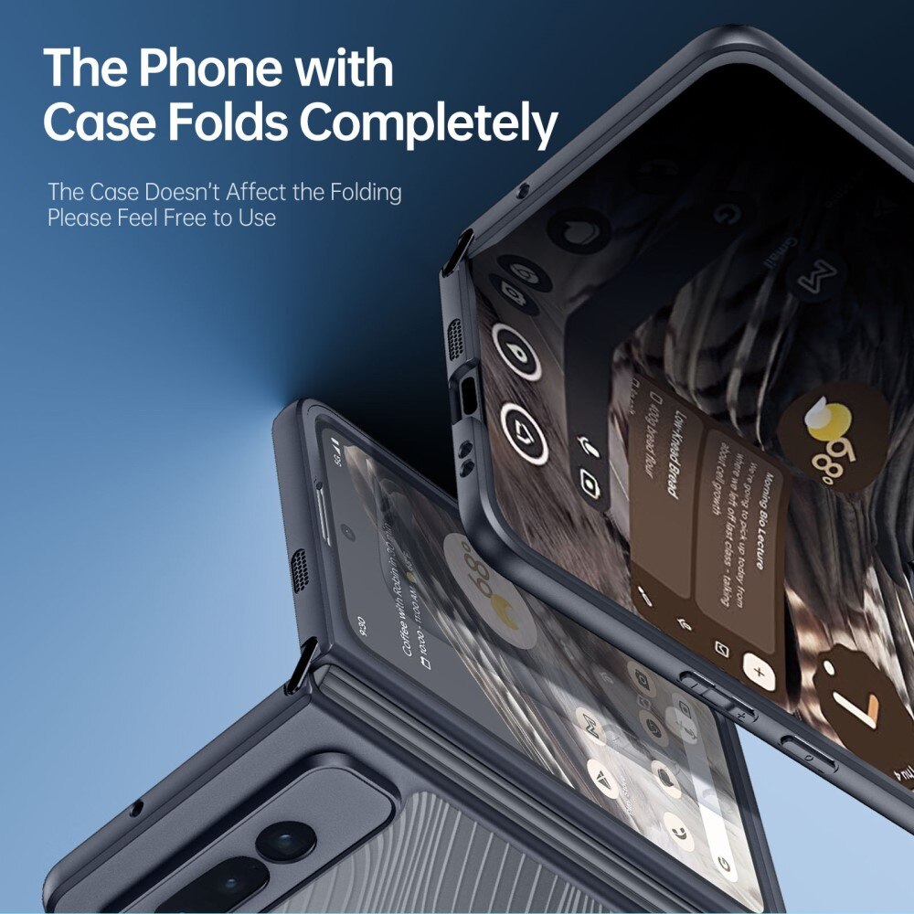 Google Pixel Fold Aimo Series Case Transparent