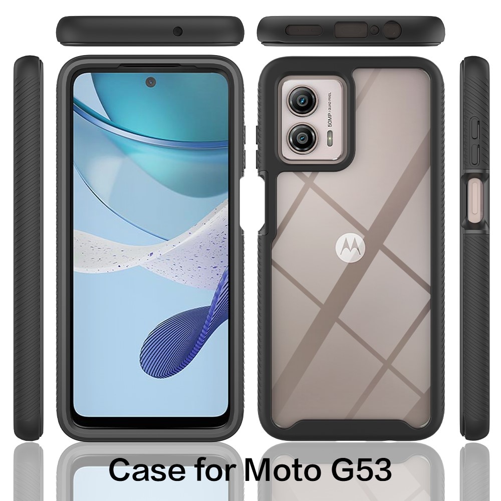 Motorola Moto G53 Full Protection Case Black