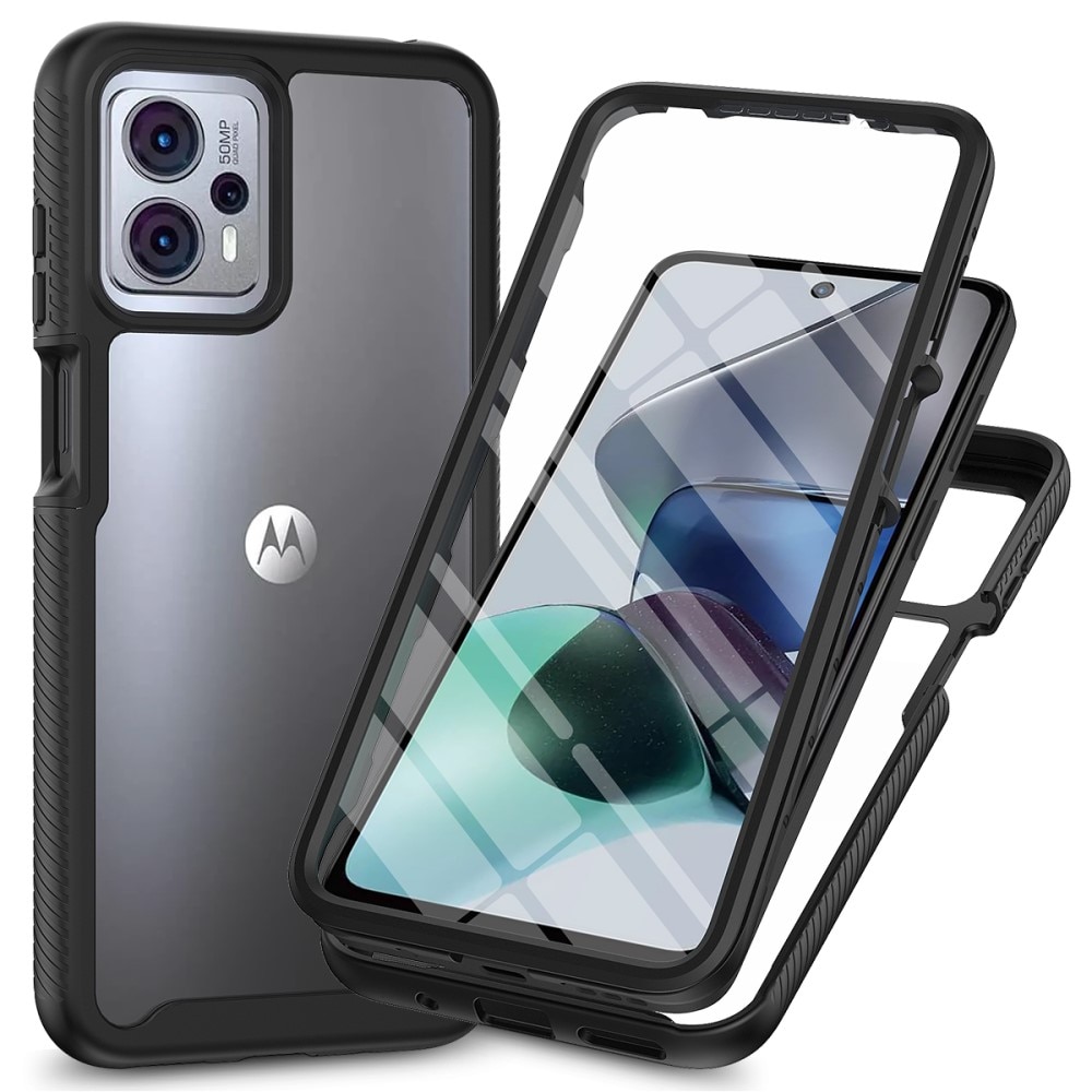 Motorola Moto G23 Full Protection Case Black