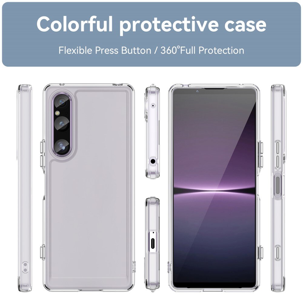 Sony Xperia 1 V Crystal Hybrid Case Transparent