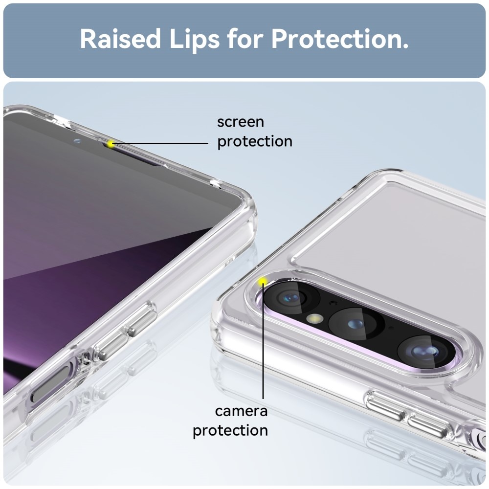 Sony Xperia 1 V Crystal Hybrid Case Transparent