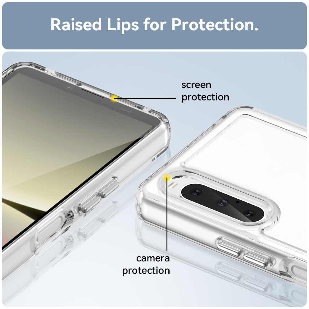 Sony Xperia 10 V Crystal Hybrid Case Transparent