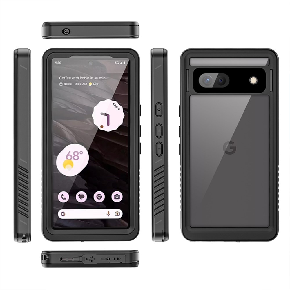 Google Pixel 7a Waterproof Case Transparent