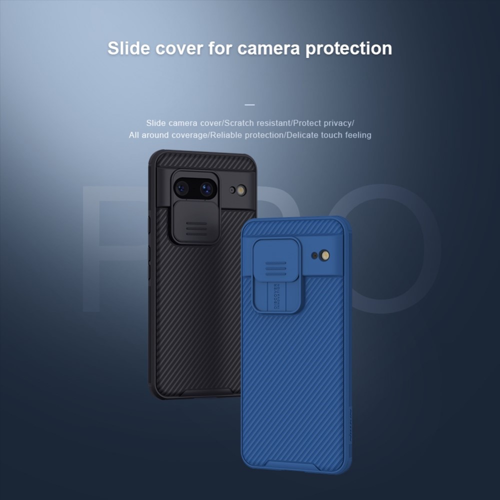Google Pixel 8 CamShield Case Blue