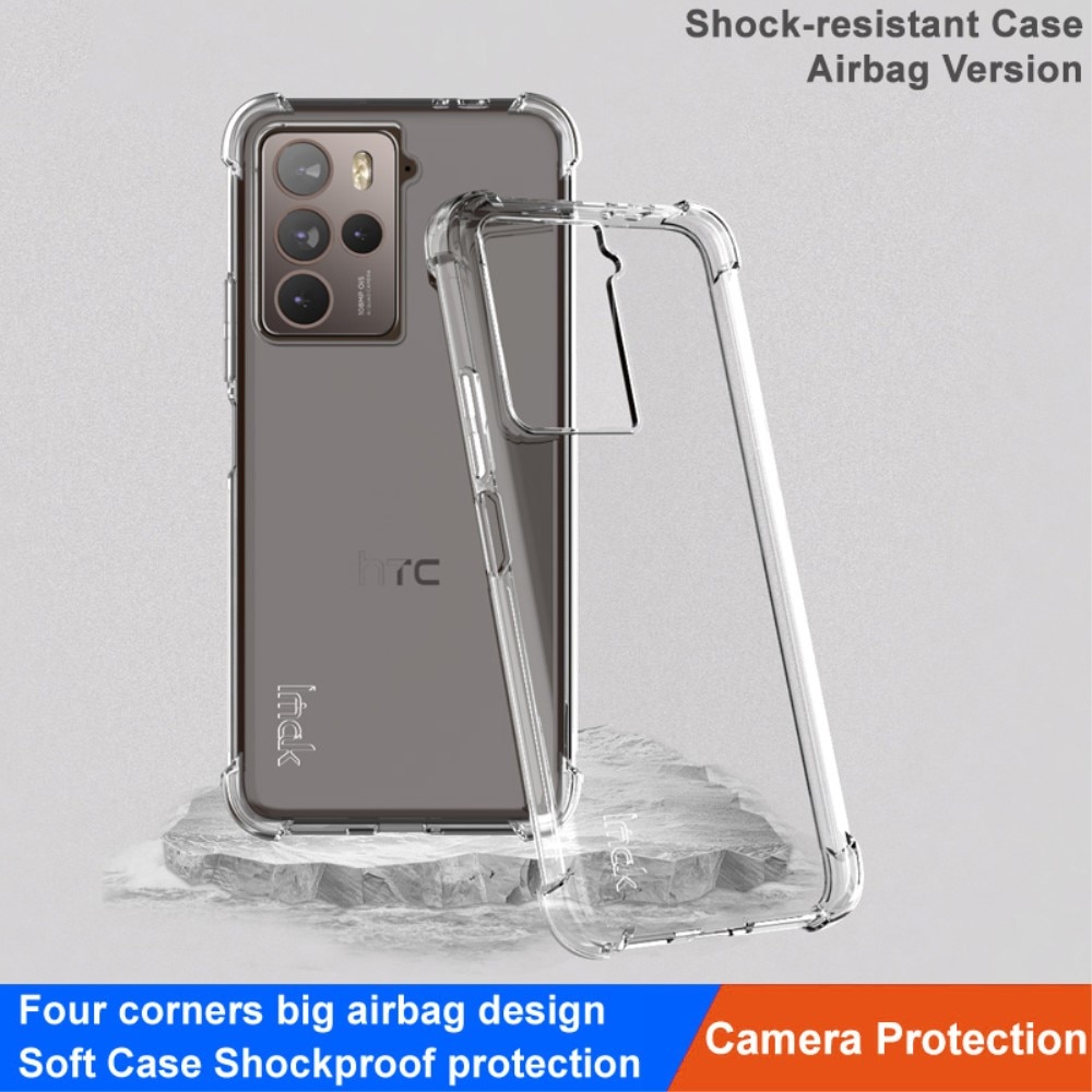 HTC U23 Pro Airbag Case Clear