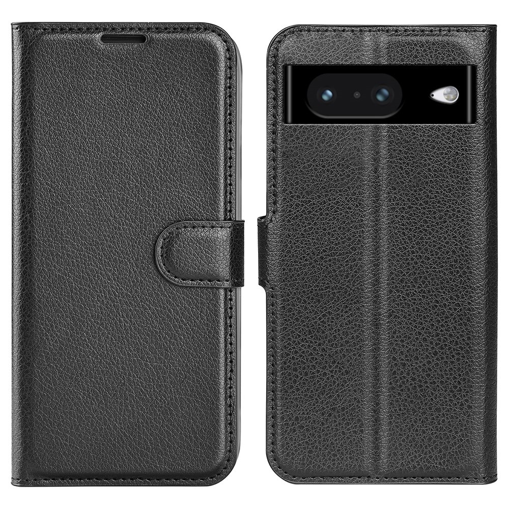 Google Pixel 8 Wallet Book Cover Black