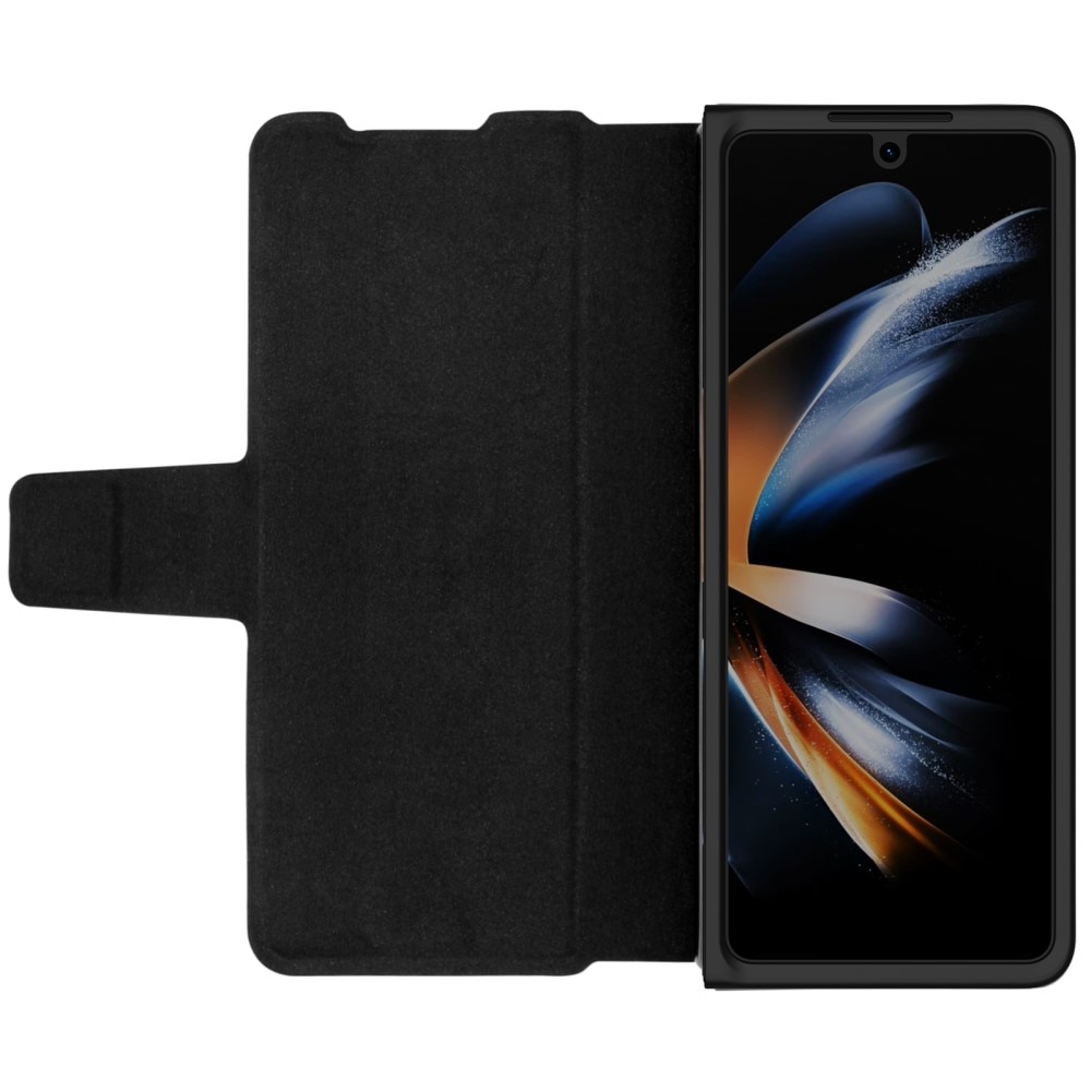 Samsung Galaxy Z Fold 5 Leather Case with Pen Slot Brown
