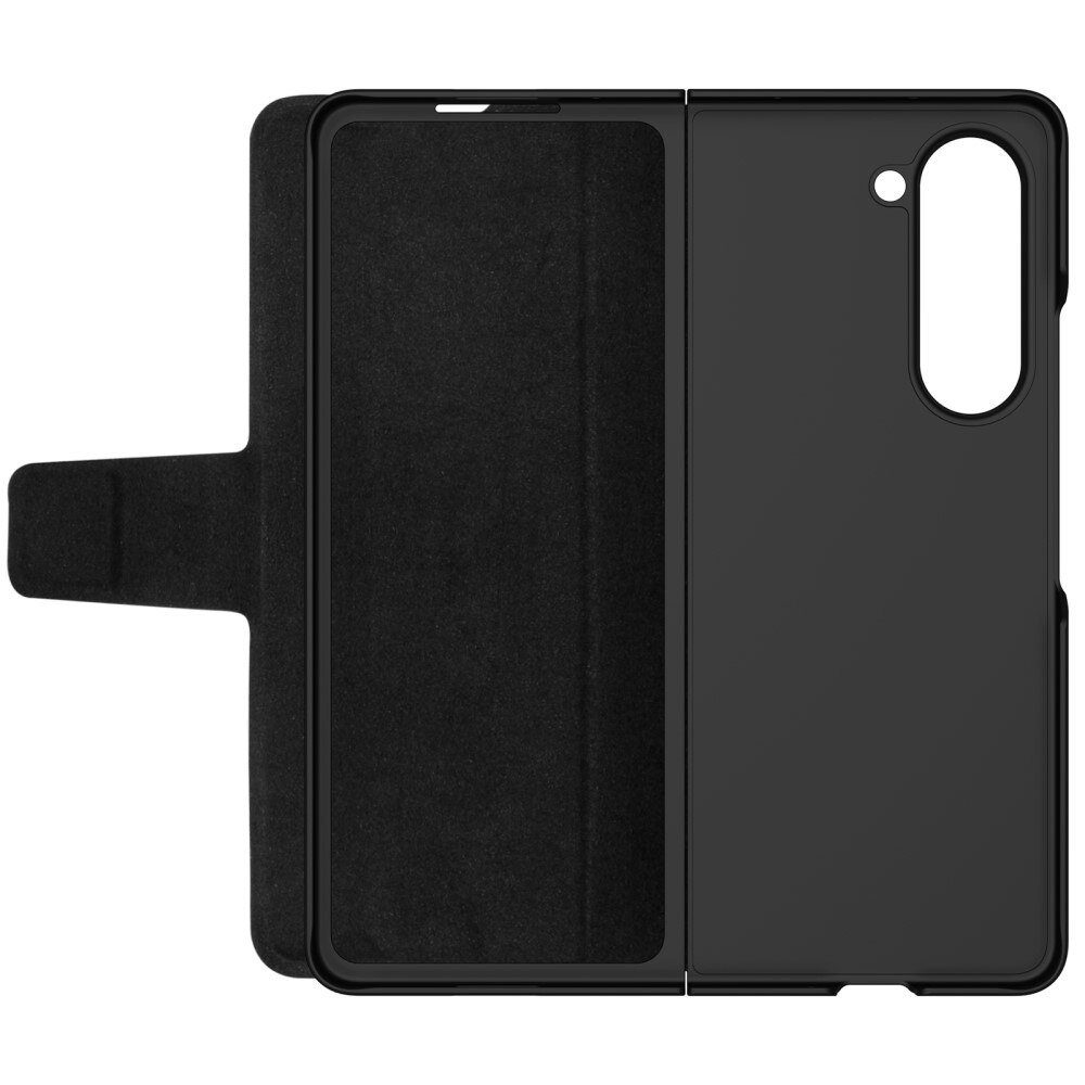 Samsung Galaxy Z Fold 5 Leather Case with Pen Slot Brown