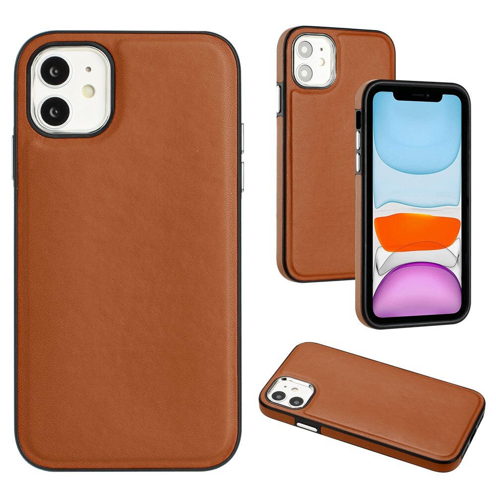 iPhone 11 Leather Case Brown