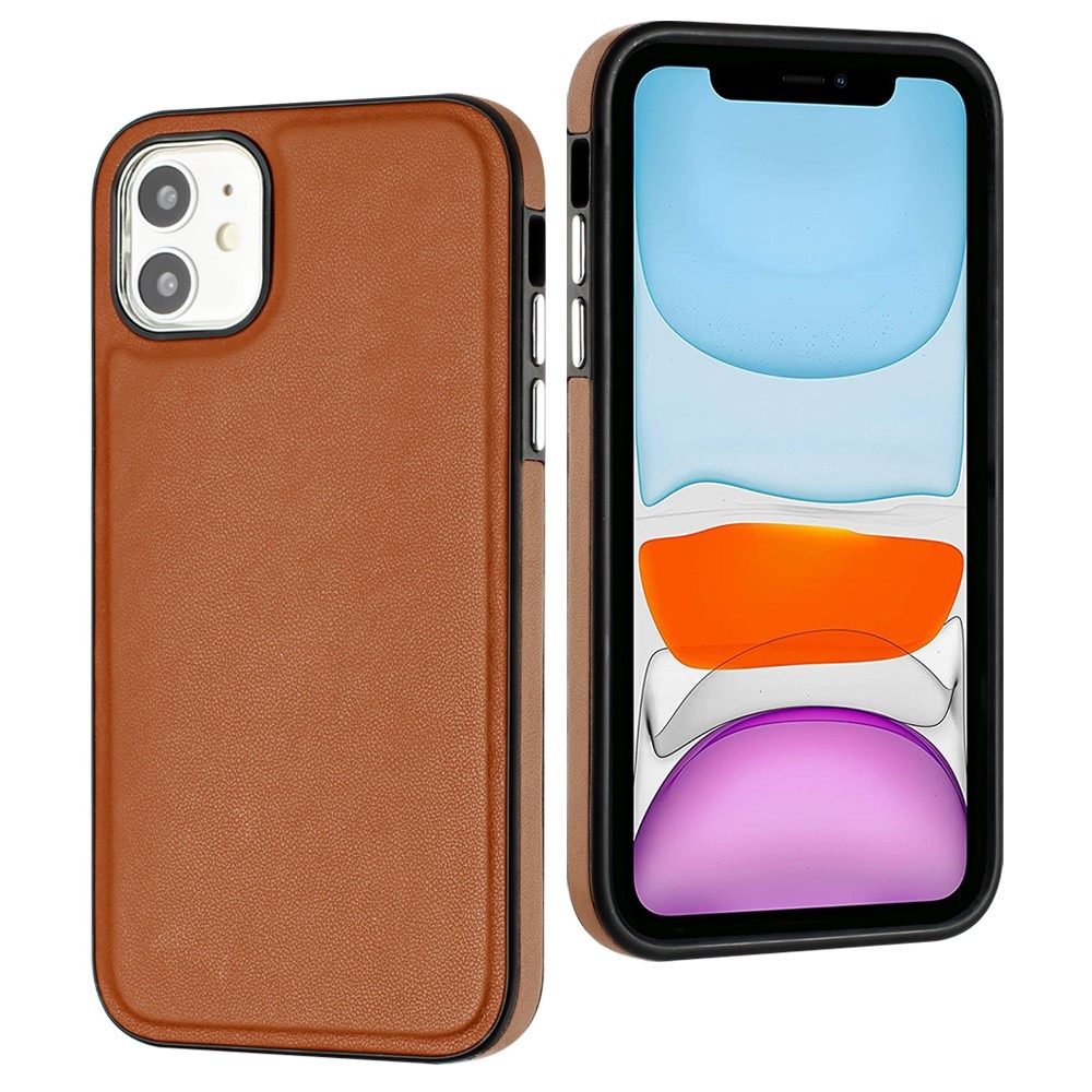 iPhone 11 Leather Case Brown