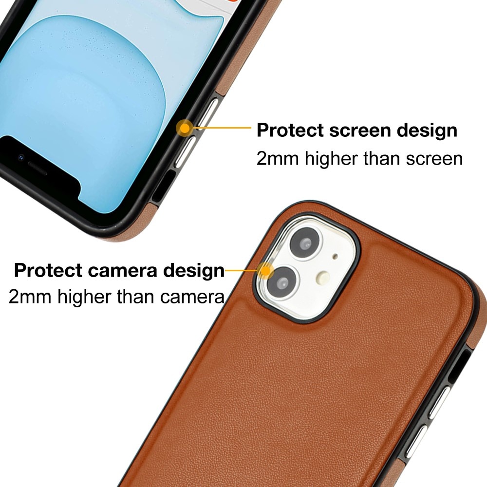 iPhone 11 Leather Case Brown