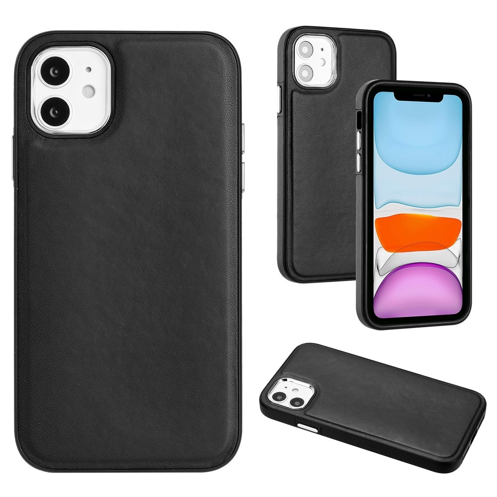 iPhone 11 Leather Case Black