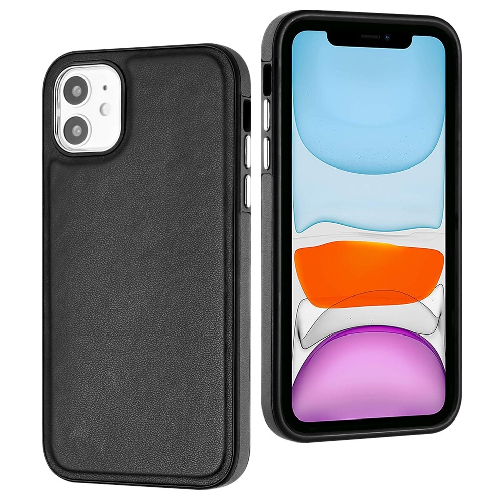 iPhone 11 Leather Case Black