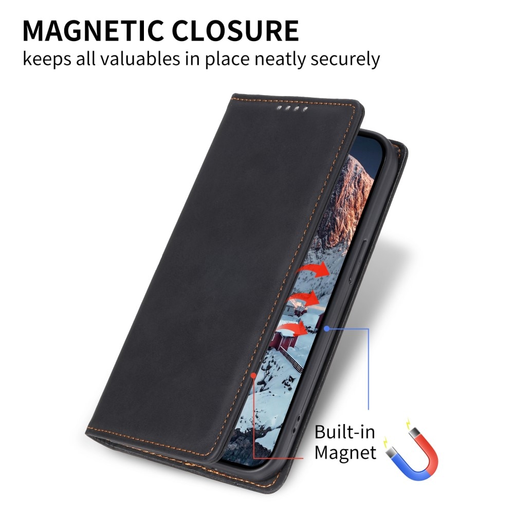 Google Pixel 8 Pro Slim Wallet Case RFID Black