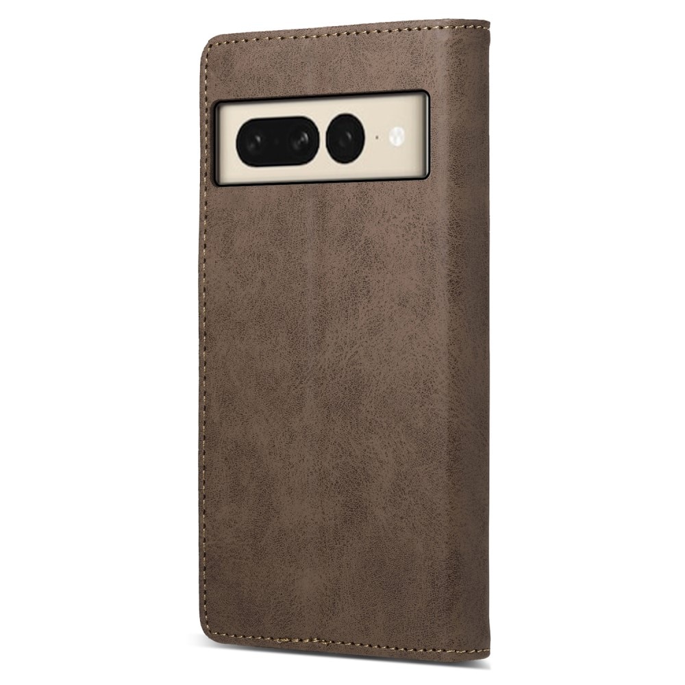 Google Pixel 8 Pro Slim Wallet Case RFID Brown