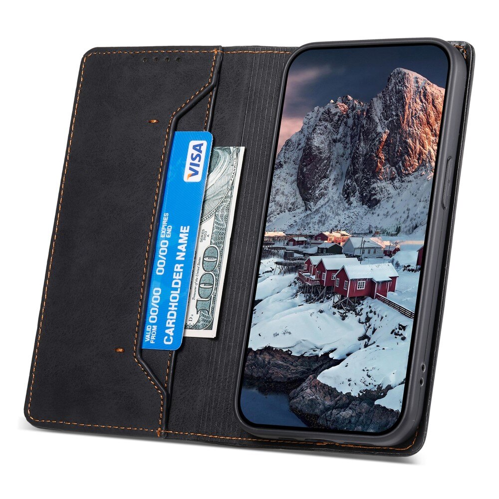 Google Pixel 8 Slim Wallet Case RFID Black