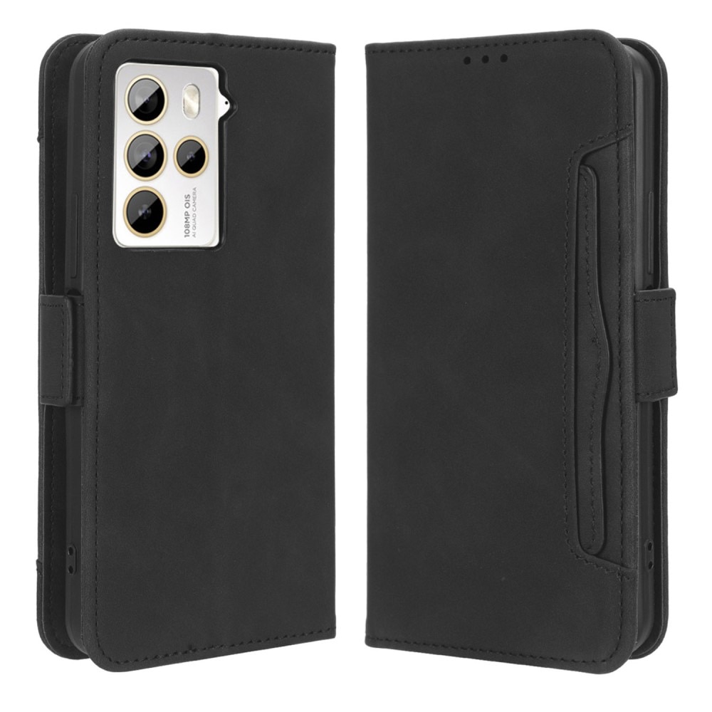 HTC U23 Pro Multi Wallet Case Black