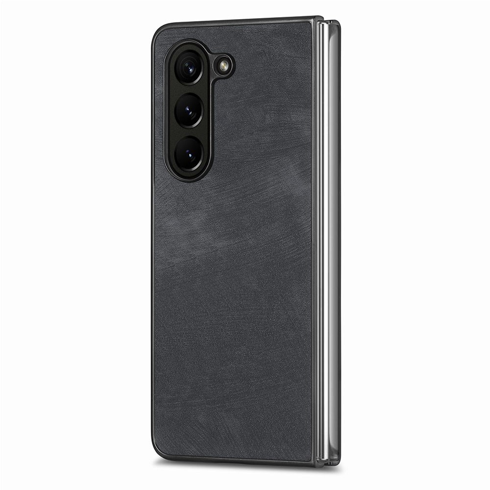 Samsung Galaxy Z Fold 5 Leather Case Black