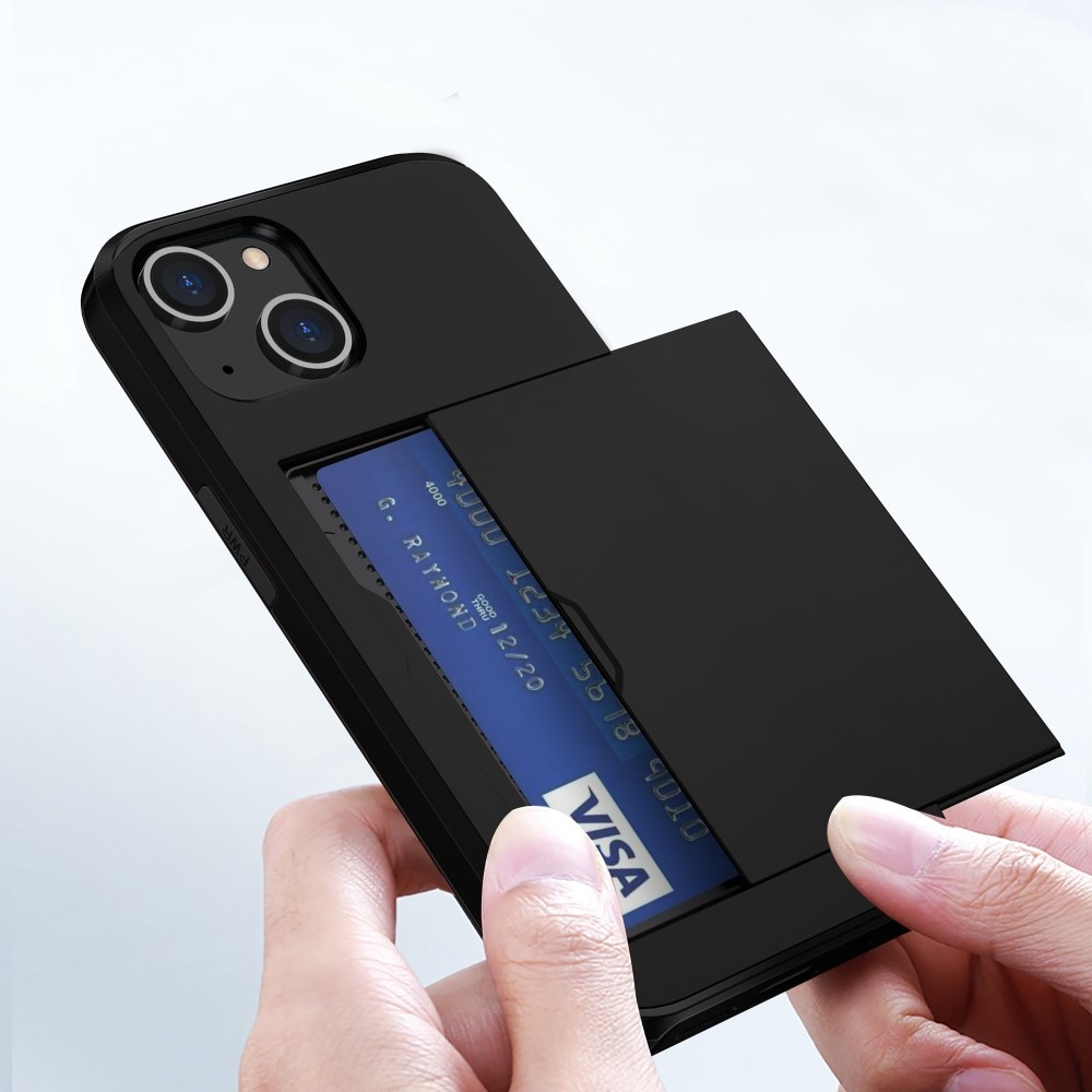iPhone 15 Plus Card Slot Case Black