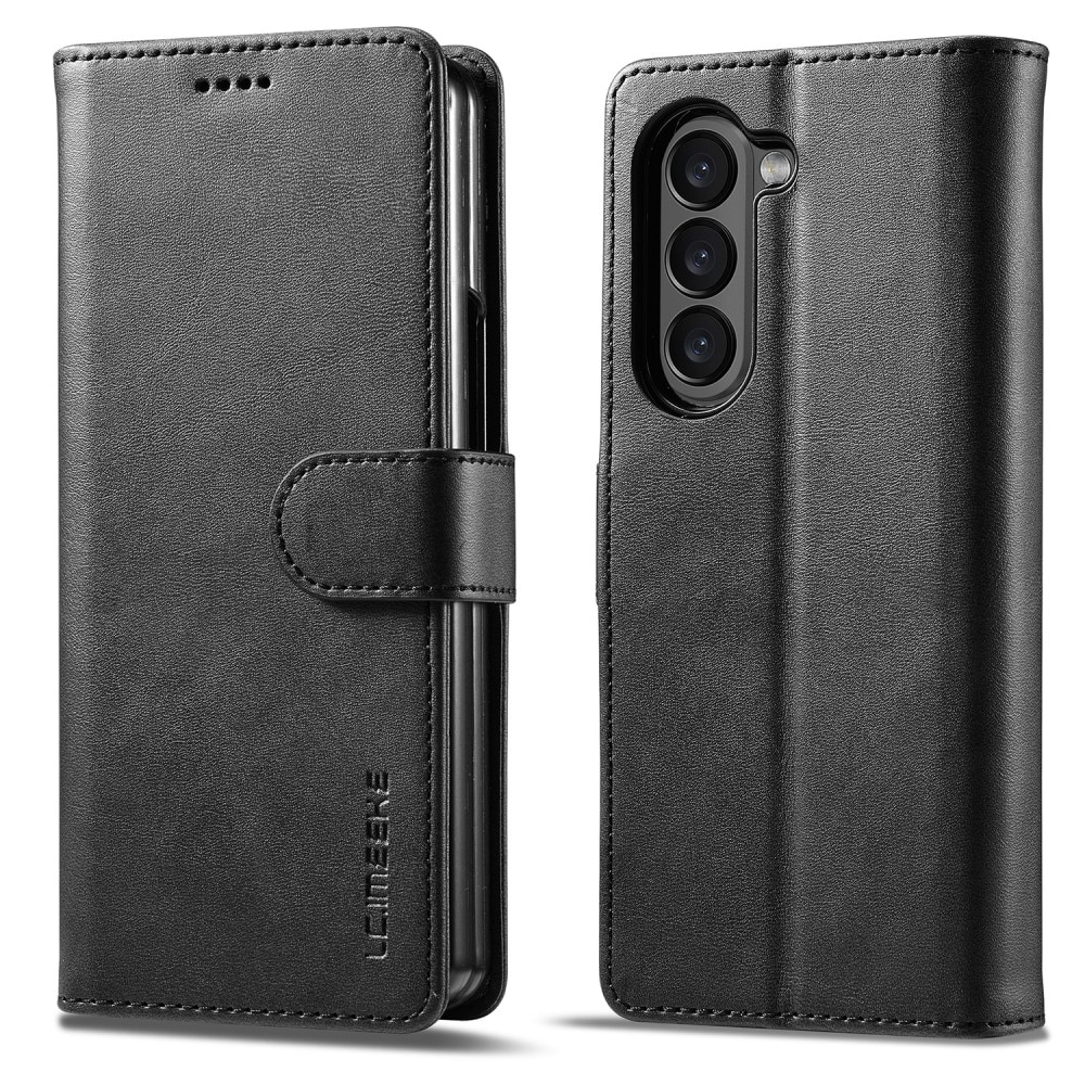 Samsung Galaxy Z Fold 5 Wallet Case Black