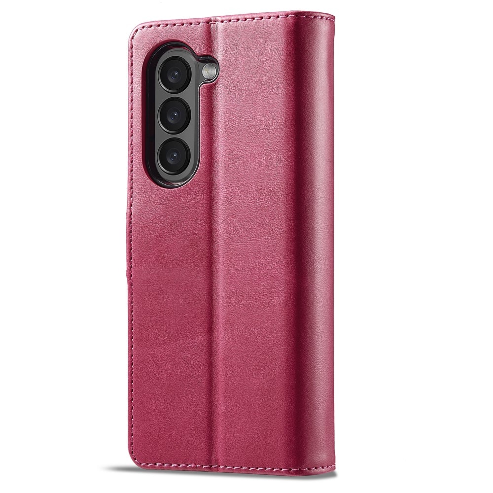 Samsung Galaxy Z Fold 5 Wallet Case Pink