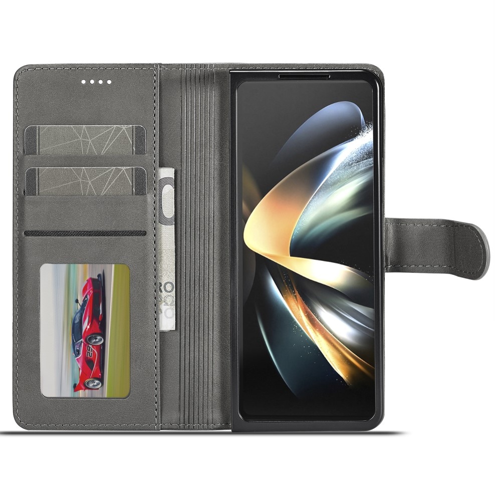 Samsung Galaxy Z Fold 5 Wallet Case Grey