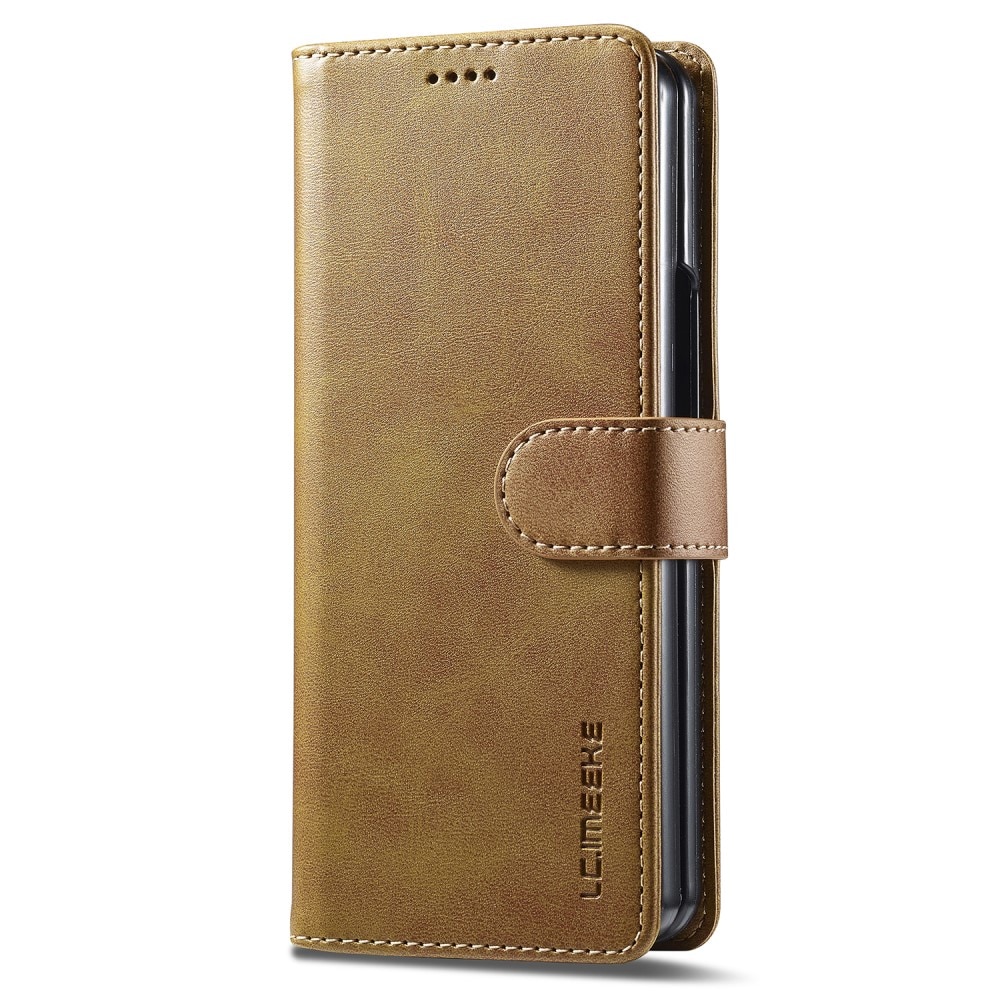 Samsung Galaxy Z Fold 5 Wallet Case Cognac