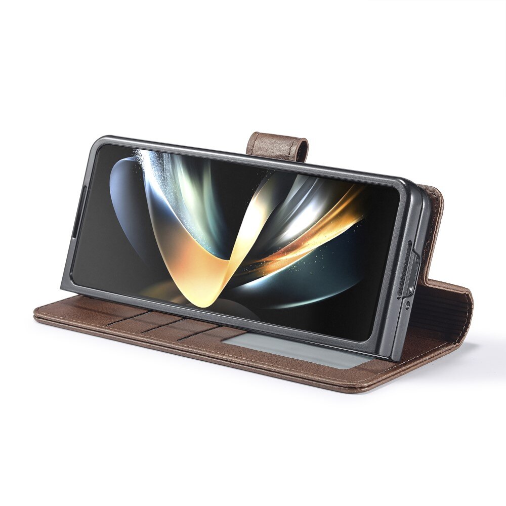 Samsung Galaxy Z Fold 5 Wallet Case Brown