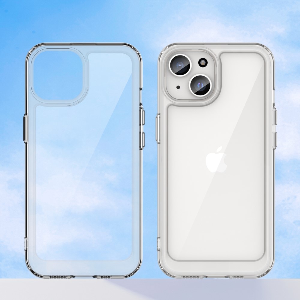 iPhone 15 Plus Crystal Hybrid Case Transparent
