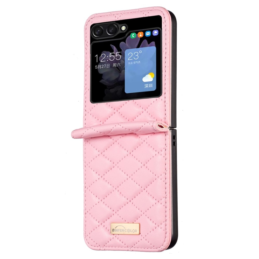 Samsung Galaxy Z Flip 5 Quilted Cover Pink