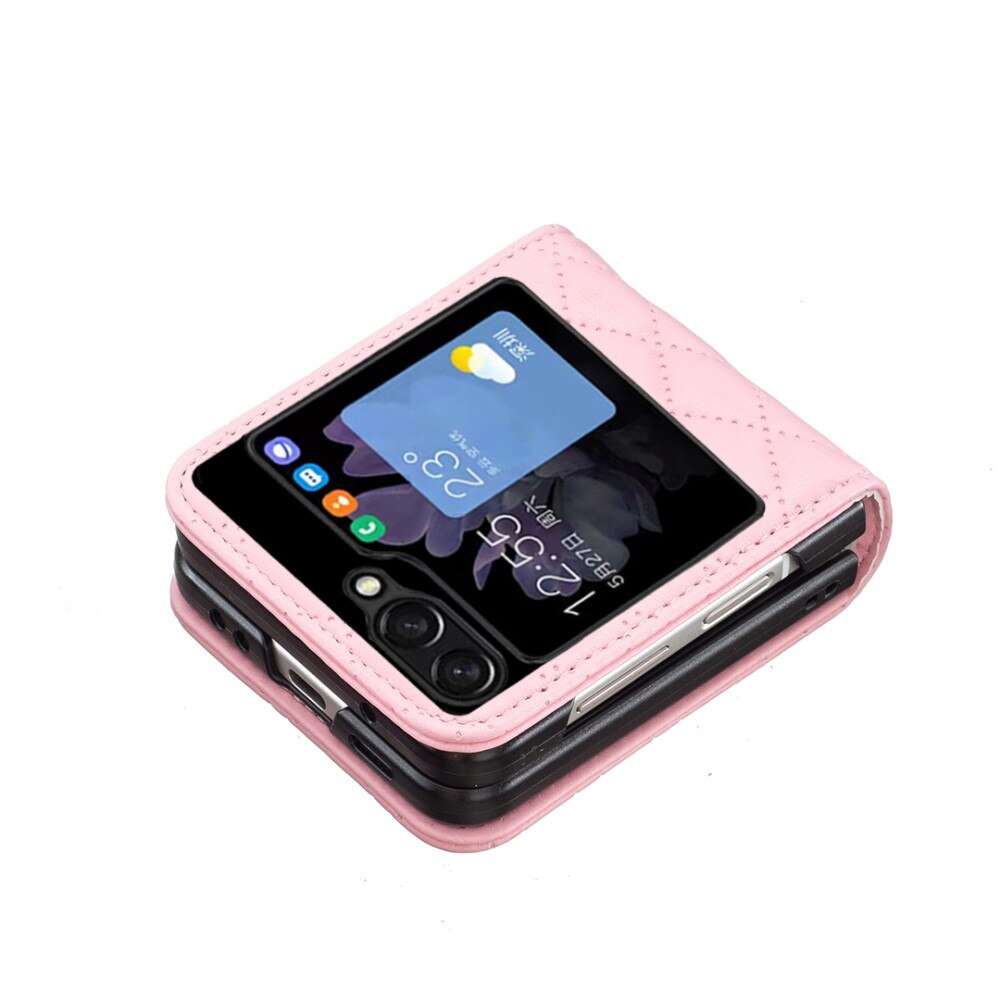 Samsung Galaxy Z Flip 5 Quilted Cover Pink