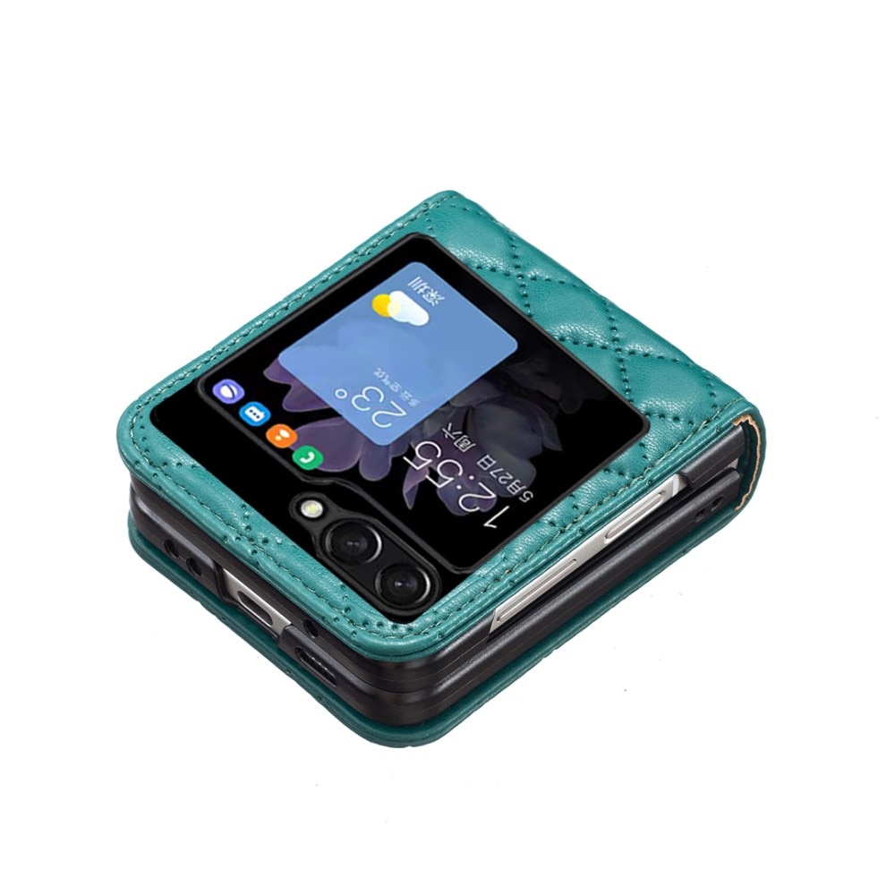 Samsung Galaxy Z Flip 5 Quilted Cover Green