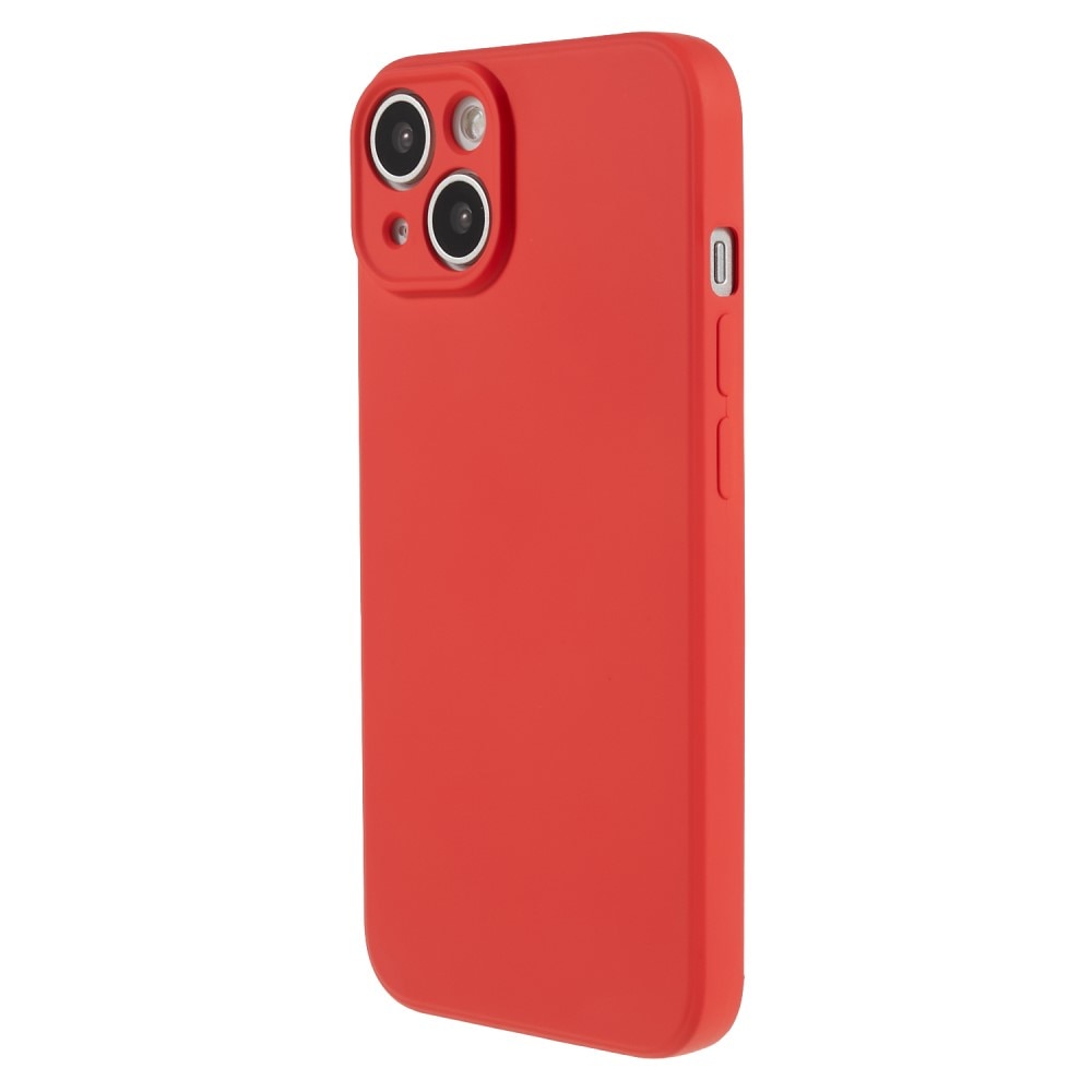 iPhone 15 Shock-resistant TPU Case Red