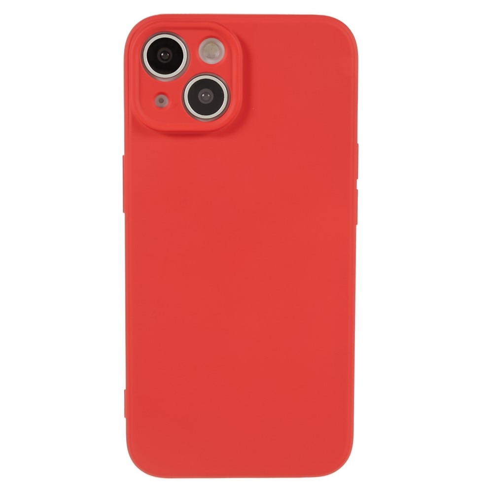 iPhone 15 Shock-resistant TPU Case Red