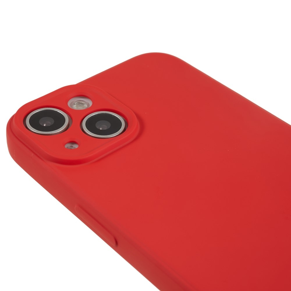 iPhone 15 Shock-resistant TPU Case Red