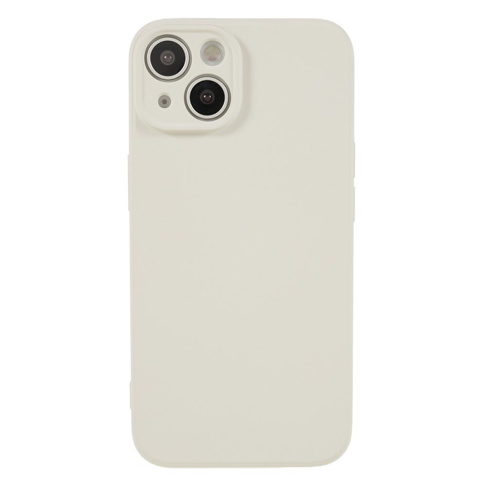 iPhone 15 Shock-resistant TPU Case Beige