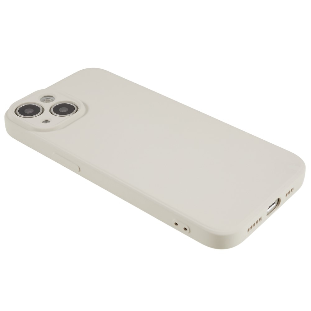 iPhone 15 Shock-resistant TPU Case Beige