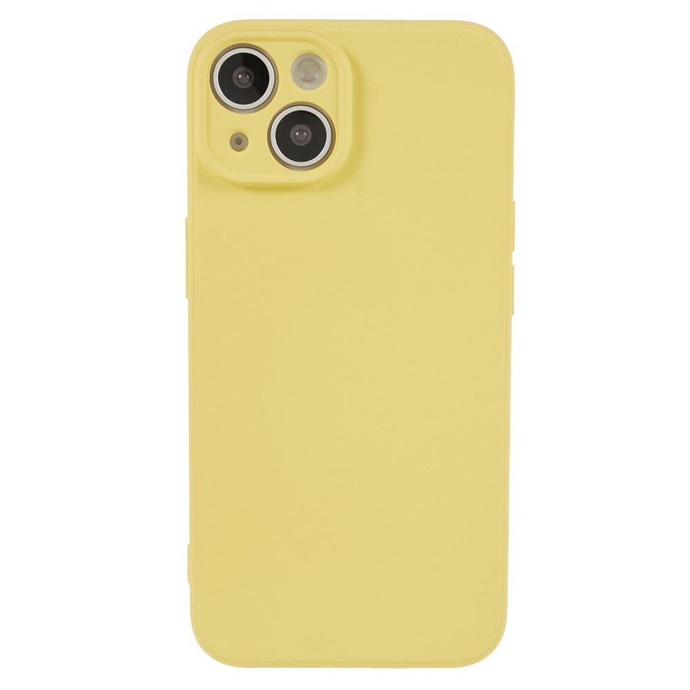 iPhone 15 Shock-resistant TPU Case Yellow