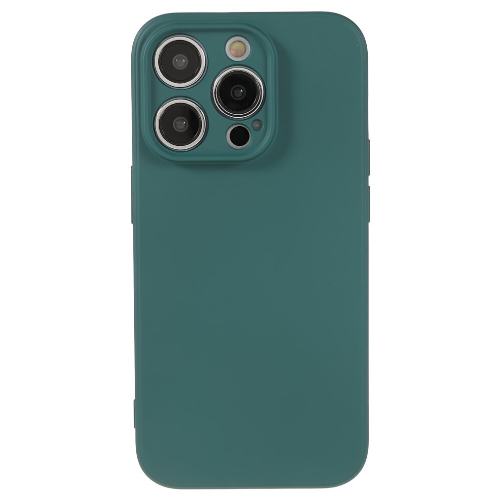 iPhone 15 Pro Shock-resistant TPU Case Dark Green