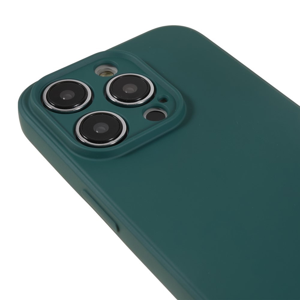 iPhone 15 Pro Shock-resistant TPU Case Dark Green