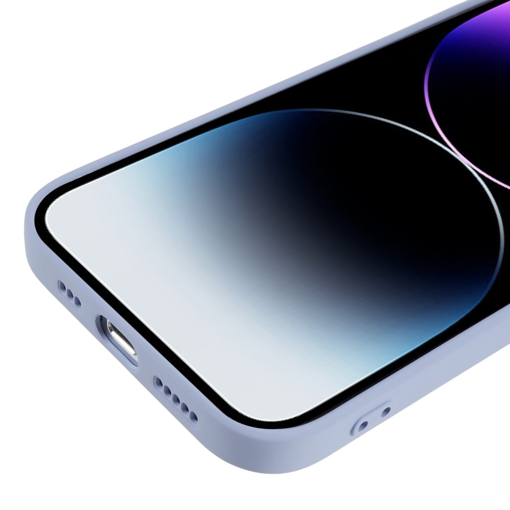 iPhone 15 Pro Shock-resistant TPU Case Purple